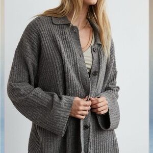 American Eagle Collared Sweater